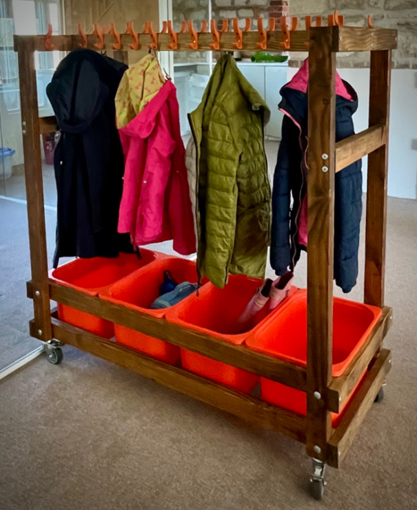 Mobile Coat Rack